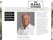 Tablet Screenshot of hanssteiner.com